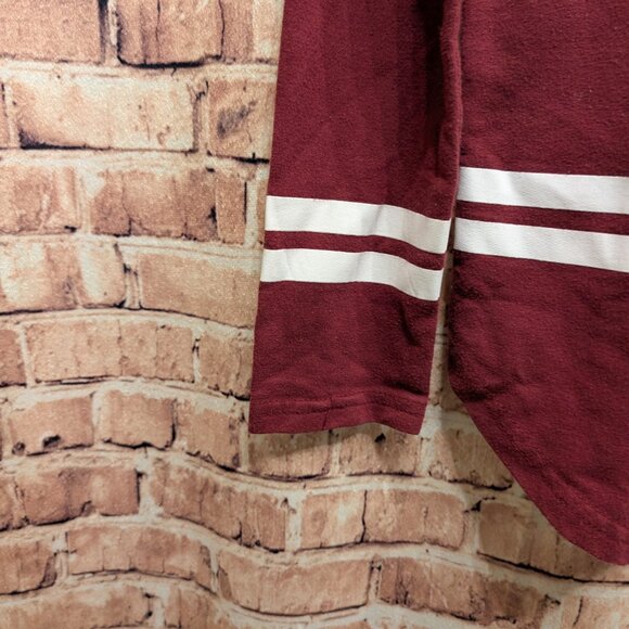 No Boundaries Long Sleeve Shoe String Lace Up Top Size XS - Picture 2 of 7